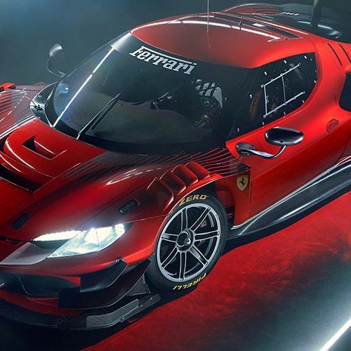 Ferrari 296 GT3 with Rotiform Wheels
